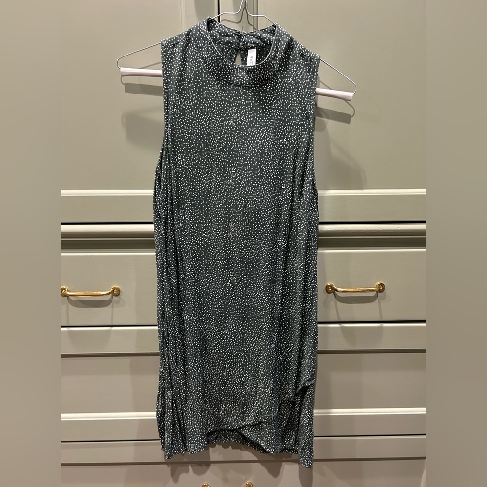 RVCA olive green dress